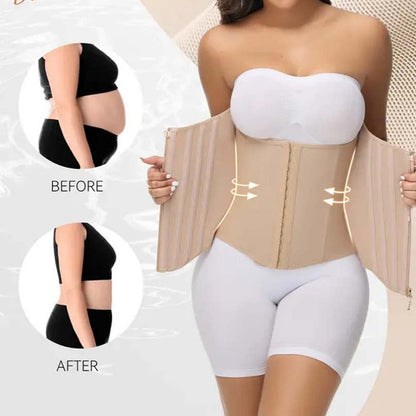 🥳2026 HOT SALE🥳💞50K+ SOLD!👵🦋 50% OFF! Curve-Enhancing Waist Trainer – Adjustable fit, breathable & slim. Perfect under outfits for a smooth silhouette. 👗🤍