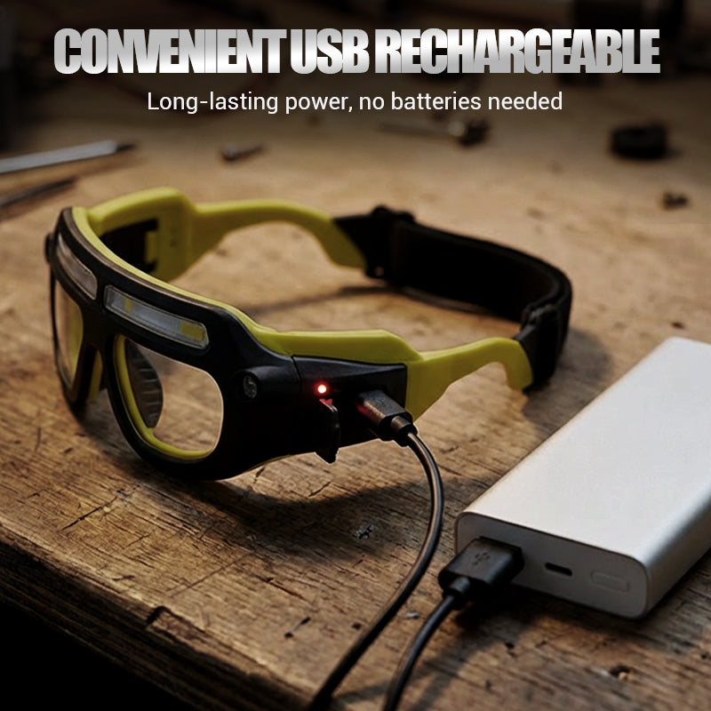 ⏳Limited-time 30% off⏰Rechargeable LED Glasses Headlamp