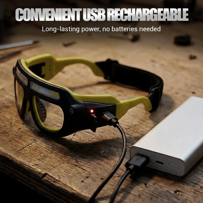 ⏳Limited-time 30% off⏰Rechargeable LED Glasses Headlamp