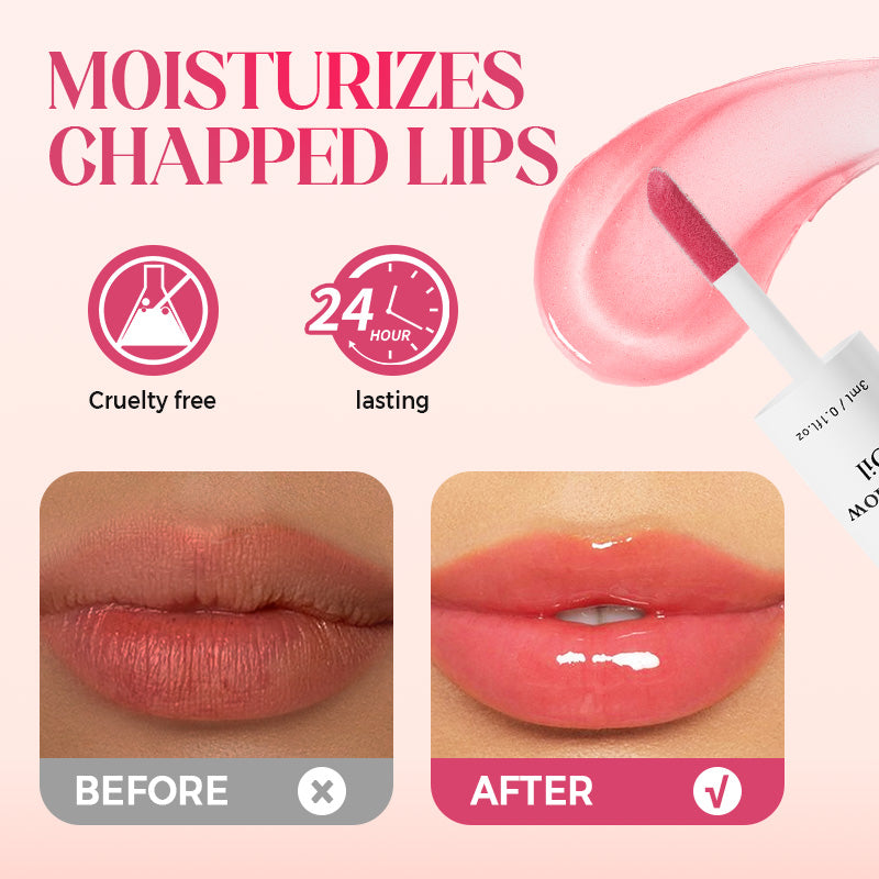 ⚡50K+ SOLD!✨Nooni Apple Hydrating Moisturizer Plump Transfer-proof Glossy Lip Stain Oil💋