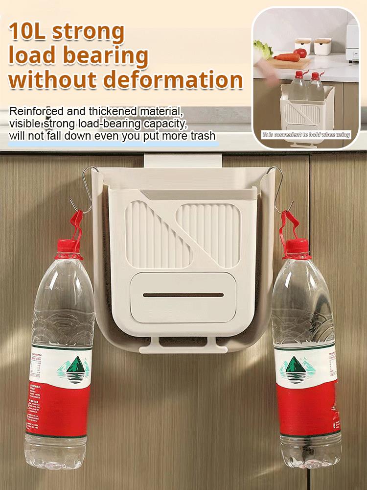 🎁2026 New Arrivals 50% OFF💥Folding Hanging Kitchen Waste Trash Can🗑️