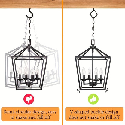 📢📢30% OFF !! ⏰ 20Pcs Square Snap Clips Hooks – Secure Lock, Versatile & Durable for Bonsai, Lights & Decor ✨