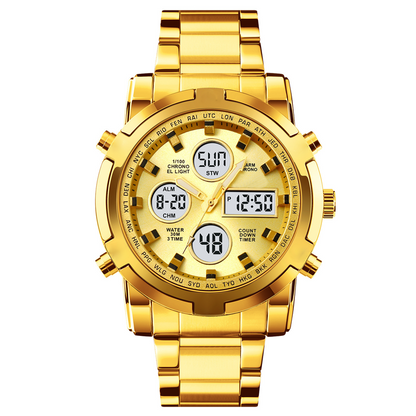⌚ 50% OFF NOW! 🪖 Men‘s Military Watch – Analog-Digital Display, Waterproof & Shock-Resistant 🛡️