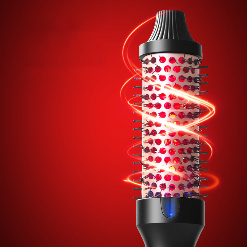 🔄 2-in-1 Magic Styler | Heated Straightener & Curler Comb | Switch Styles in Seconds ✨