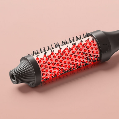 🔄 2-in-1 Magic Styler | Heated Straightener & Curler Comb | Switch Styles in Seconds ✨