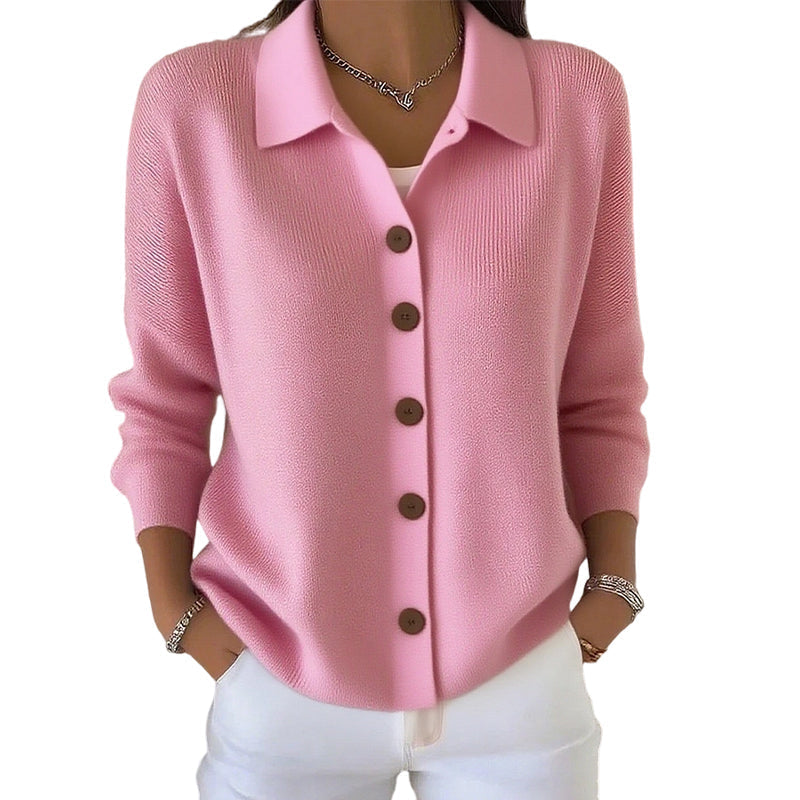 ⏰Last Day Sale 50% Off💃Women’s Casual Knit Button-Down Top