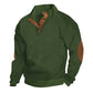 ✨ Elevated Comfort | Men's Textured Jacquard Crew-Neck Sweatshirt