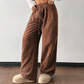 👖 Women's Relaxed Corduroy Wide-Leg Pants – Soft Retro Texture, Adjustable Drawstring Waist, Wrinkle-Resistant Design & Handy Pockets for Cozy, Effortlessly Stylish Everyday Comfort! 💕