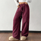 👖 Women's Relaxed Corduroy Wide-Leg Pants – Soft Retro Texture, Adjustable Drawstring Waist, Wrinkle-Resistant Design & Handy Pockets for Cozy, Effortlessly Stylish Everyday Comfort! 💕