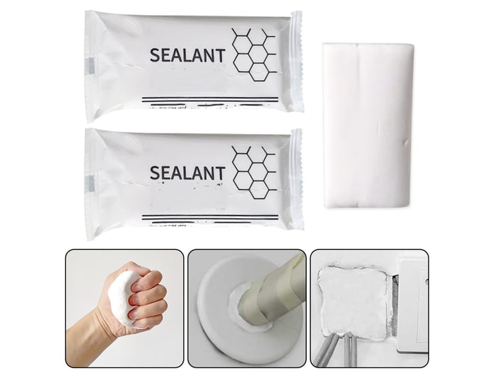 🔥Multi-purpose eco-friendly sealant – repels insects and rodents · waterproof and soundproof · self-drying and self-hardening · mouldable and paintable✨