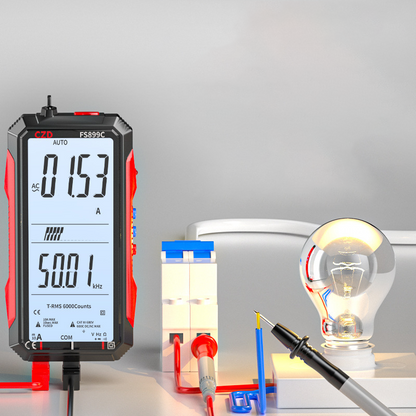 🔧 50% OFF NOW! ⚡ USB Rechargeable Digital Multimeter – Auto-Ranging, LCD Backlight & Portable Design 📏