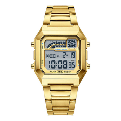 ⌚ 50% RABATT! 🔥 Unisex Digitaluhr mit Quadratischem Display & Leuchtanzeige – Multifunktional, Wasserdicht & Perfekt Für Sport, Outdoor & Den Täglichen Gebrauch 🏃‍♂️
