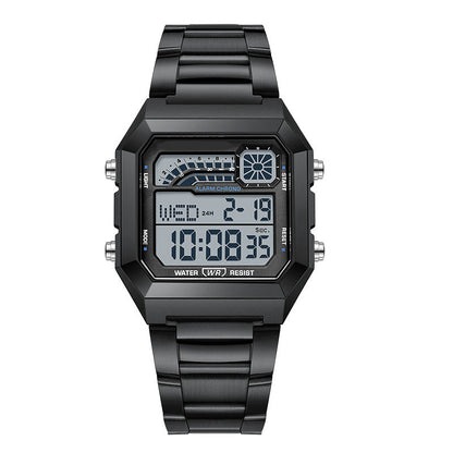 ⌚ 50% RABATT! 🔥 Unisex Digitaluhr mit Quadratischem Display & Leuchtanzeige – Multifunktional, Wasserdicht & Perfekt Für Sport, Outdoor & Den Täglichen Gebrauch 🏃‍♂️