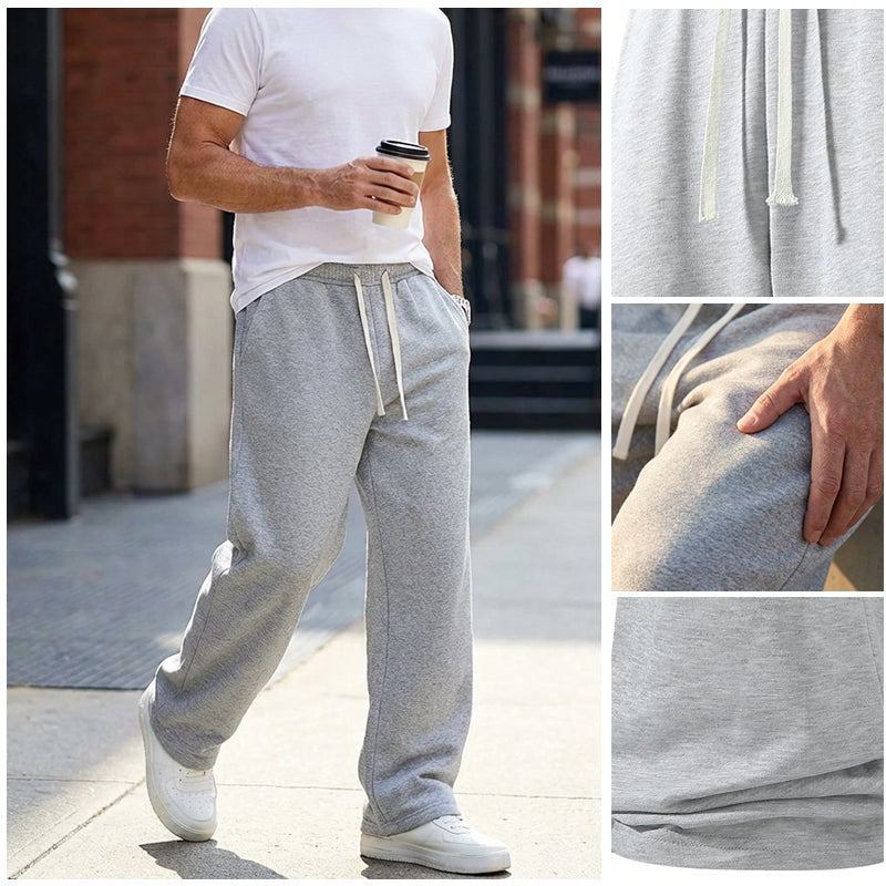 Wear All Day Instantly! No-Iron Loose Fit Drawstring Pants