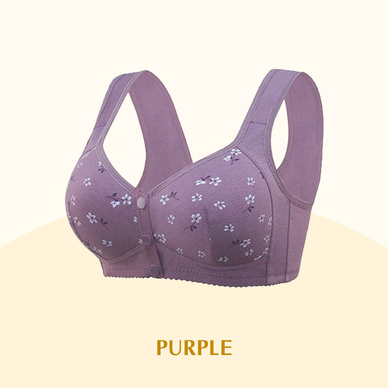 💥 Flash Sale! 2026 New Arrivals 50% OFF🏃‍♀️No More Twisting! ✨ Front Button Bra – Clip in the Front, Comfort All Day. 🎀