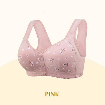 💥 Flash Sale! 2026 New Arrivals 50% OFF🏃‍♀️No More Twisting! ✨ Front Button Bra – Clip in the Front, Comfort All Day. 🎀