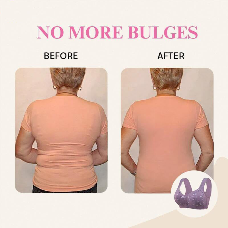 💥 Flash Sale! 2026 New Arrivals 50% OFF🏃‍♀️No More Twisting! ✨ Front Button Bra – Clip in the Front, Comfort All Day. 🎀