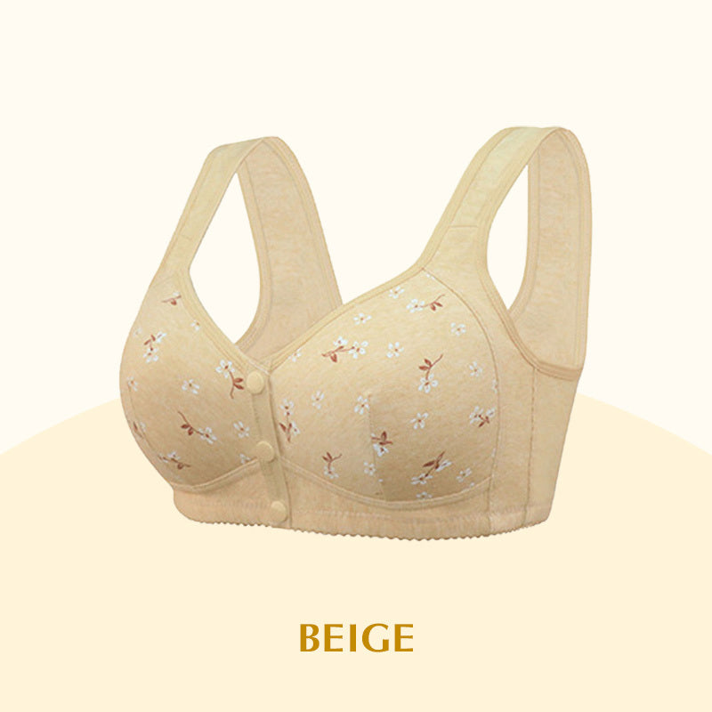 💥 Flash Sale! 2026 New Arrivals 50% OFF🏃‍♀️No More Twisting! ✨ Front Button Bra – Clip in the Front, Comfort All Day. 🎀