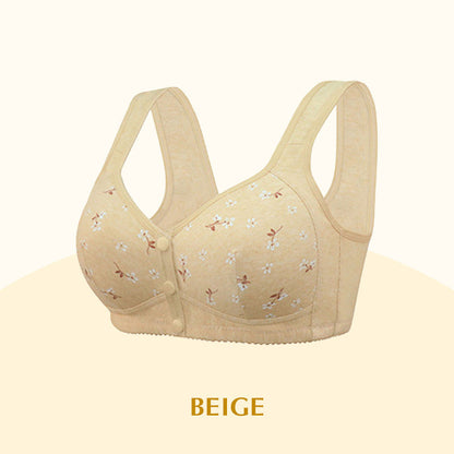 💥 Flash Sale! 2026 New Arrivals 50% OFF🏃‍♀️No More Twisting! ✨ Front Button Bra – Clip in the Front, Comfort All Day. 🎀