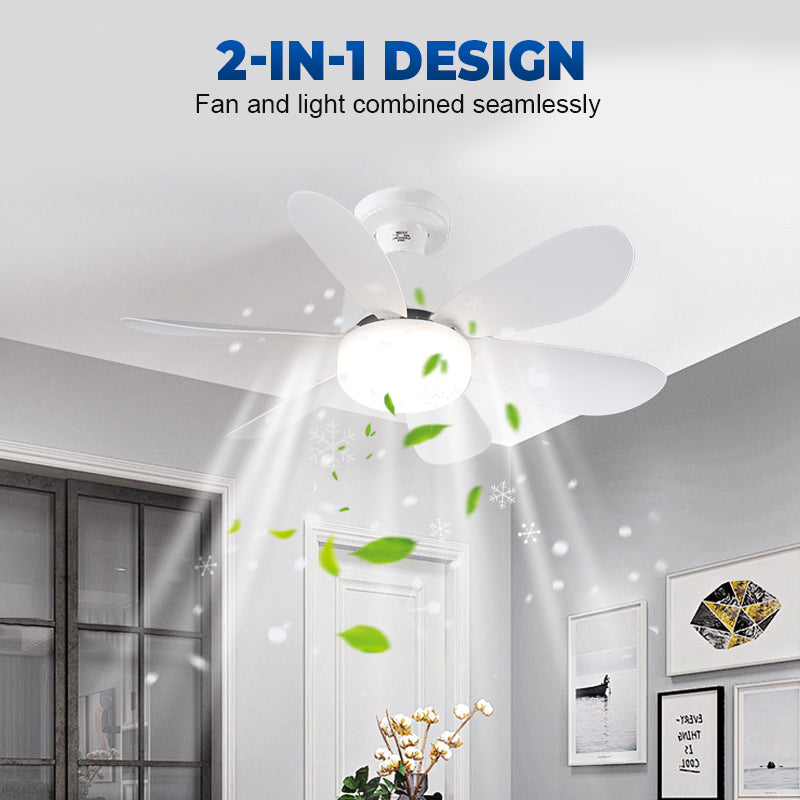 💡 LIMITED-TIME 50% OFF! 🌬️ Remote-Controlled 2-in-1 Ceiling Fan with LED Light – Adjustable, Quiet, Space-Saving ✨