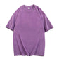 🎁New arrival 50% OFF💥Hot Sale Deals-Loose Vintage Solid Color Short Sleeve Top
