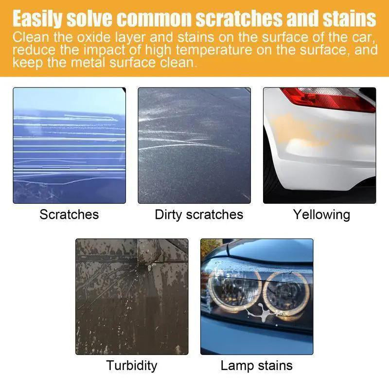 ✨Pxcxu Universal Car Scratch Remover Wax – Removes Scratches, Restores Shine & Easy Application💧