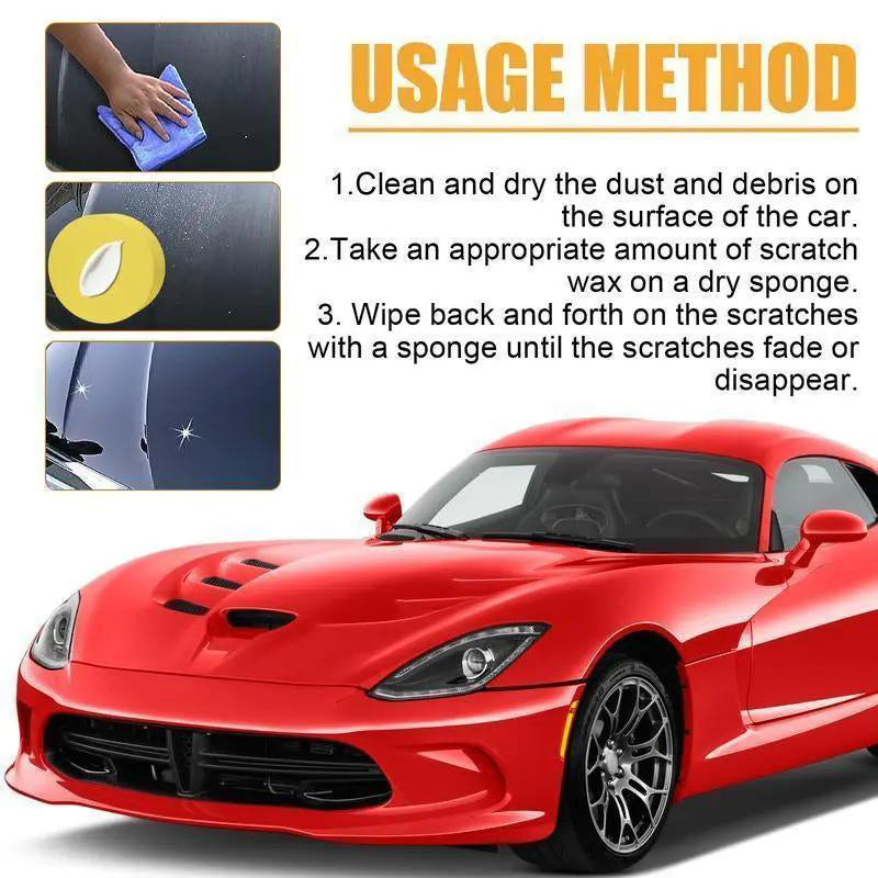 ✨Pxcxu Universal Car Scratch Remover Wax – Removes Scratches, Restores Shine & Easy Application💧