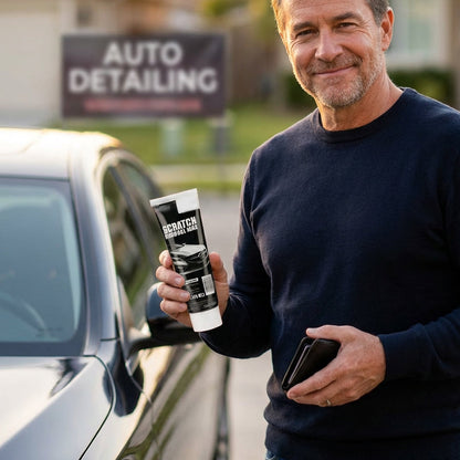 ✨Pxcxu Universal Car Scratch Remover Wax – Removes Scratches, Restores Shine & Easy Application💧