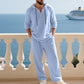 ⏰ Now only 44% off!🔥Men's Hooded Casual Loose Top & Pants 2-Piece Set