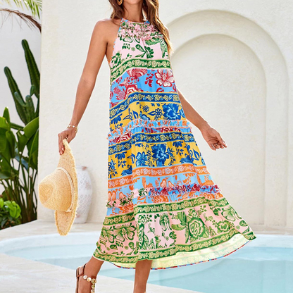 💕SPRING HOT SALE 50% OFF💕Women's Charming Loose Bold Print Dresses