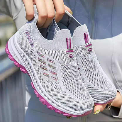 ⏳Time-Limited Special 52% Off⏰Fly Knit Woven Orthopedic Arch Support Slip-on Shoes
