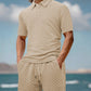 Men's Casual Shirt & Shorts 2-Piece Set