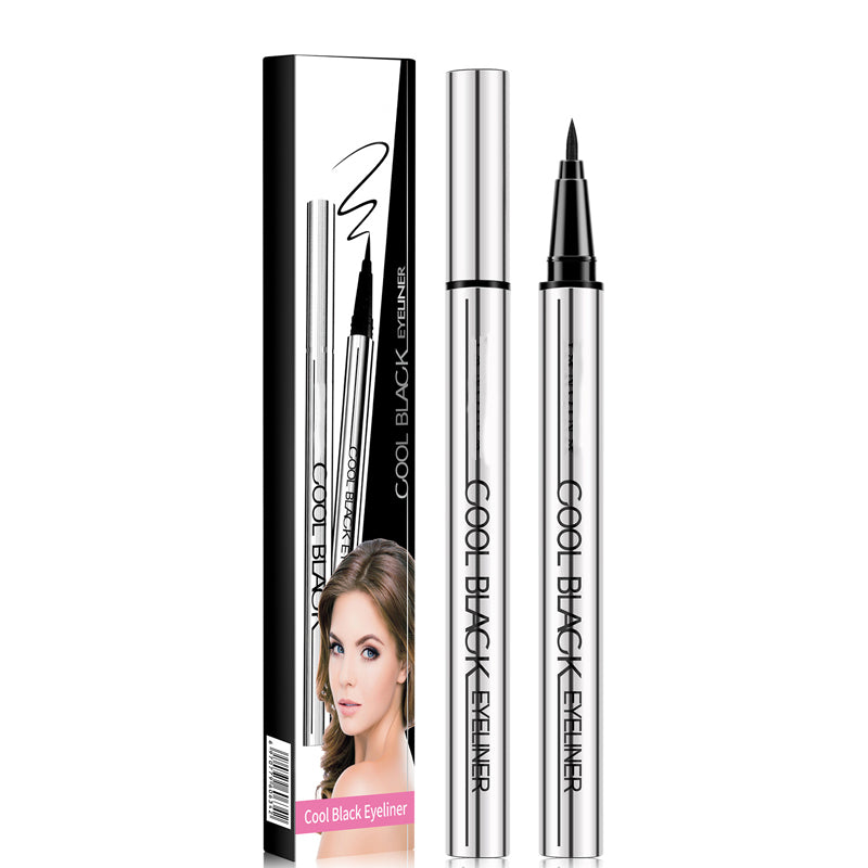 ✨ Waterproof Smudge-Proof Eyeliner – 24HR Intense Black Precision!
