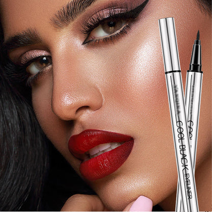 ✨ Waterproof Smudge-Proof Eyeliner – 24HR Intense Black Precision!
