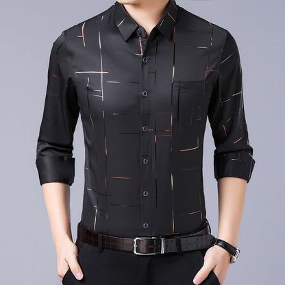 🎁New arrival 50% OFF💥 Men's Thin Iron-free Shirt— Free Shipping For Two Pieces