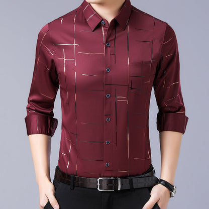 🎁New arrival 50% OFF💥 Men's Thin Iron-free Shirt— Free Shipping For Two Pieces