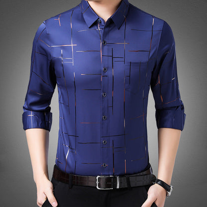 🎁New arrival 50% OFF💥 Men's Thin Iron-free Shirt— Free Shipping For Two Pieces