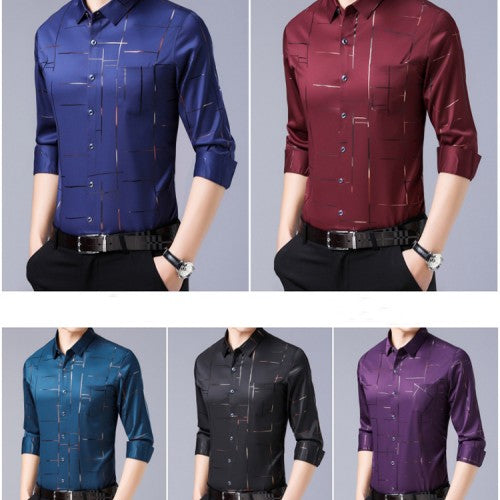 🎁New arrival 50% OFF💥 Men's Thin Iron-free Shirt— Free Shipping For Two Pieces