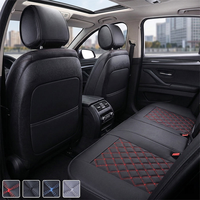 🔥2026 New Arrival🔥Sleek PU Leather Car Seat Cushion – All-Season Protection & Stylish Upgrade