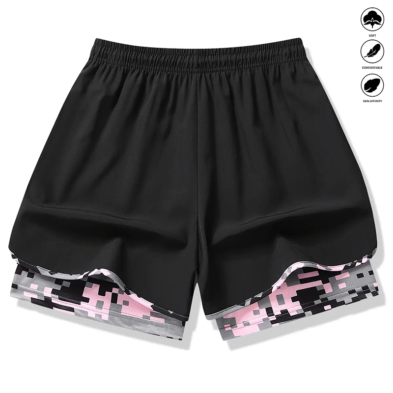 🥳SUMMER HOT SALE🥳💞50K+ SOLD!💥50% OFF! 🔥Women's Casual Athletic Shorts with Built-in Liner