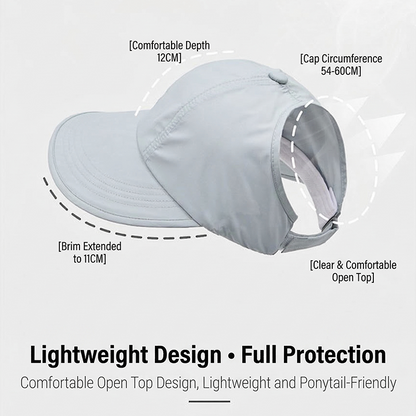 🧢 50% OFF NOW! 🌞 Women's Wide-Brim Sun Hat – UV Protection, Quick-Dry Fabric & Breathable Comfort for Beach & Travel 👒