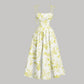🌷Special Price Only ￡16.99!!🌷Women's Floral Print Tie-Strap Midi Dress