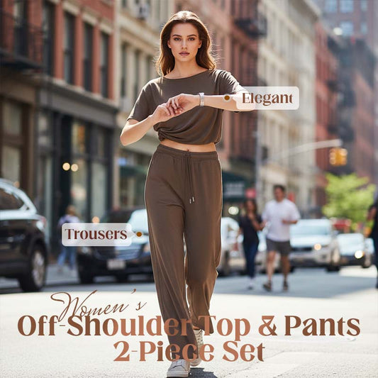 📢📢40% OFF !! ⏰ Asymmetrical Design, Soft Fabric & Wide-Leg Pants ✨