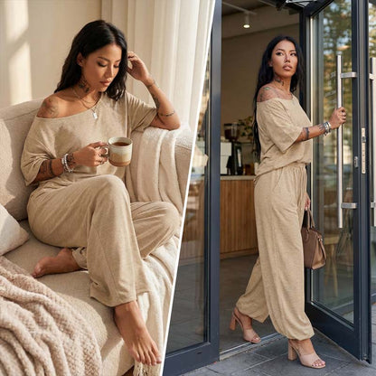 📢📢40% OFF !! ⏰ Asymmetrical Design, Soft Fabric & Wide-Leg Pants ✨