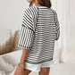Women's Striped Relaxed Fit T-Shirt