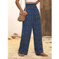 👖 40% OFF NOW! ✨ Women's Smocked High Waist Wide Leg Pants – Flattering Fit, Breathable Fabric & Effortless Style 🌸