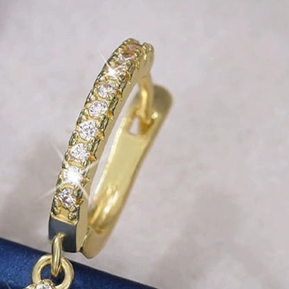 ⏳Time-Limited Special⏰Elegant Teardrop Dangle Hoop Earrings