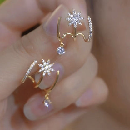 💎2026 NEW STYLE💎Sparkling Claw Earrings for Women，✅ Limited time offer – trendy earrings! Grab your pair before they're gone! 💎👂