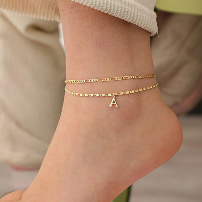 🥳SUMMER HOT SALE🥳💞50K+ SOLD!💥50% OFF! 🔥Layered Gold Ankle Bracelet for Women