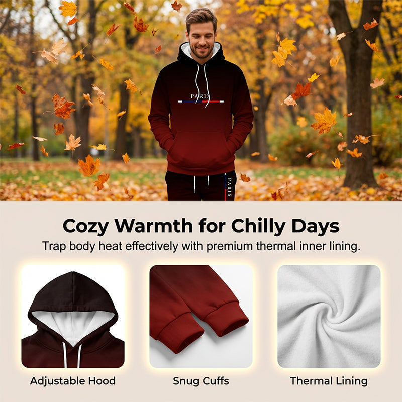 ⏳Time-Limited Special Free Shipping⏰Men's Gradient Tracksuit Set - Hoodie and Sweatpants